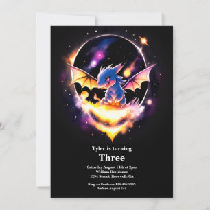 Dragon Birthday Invitation