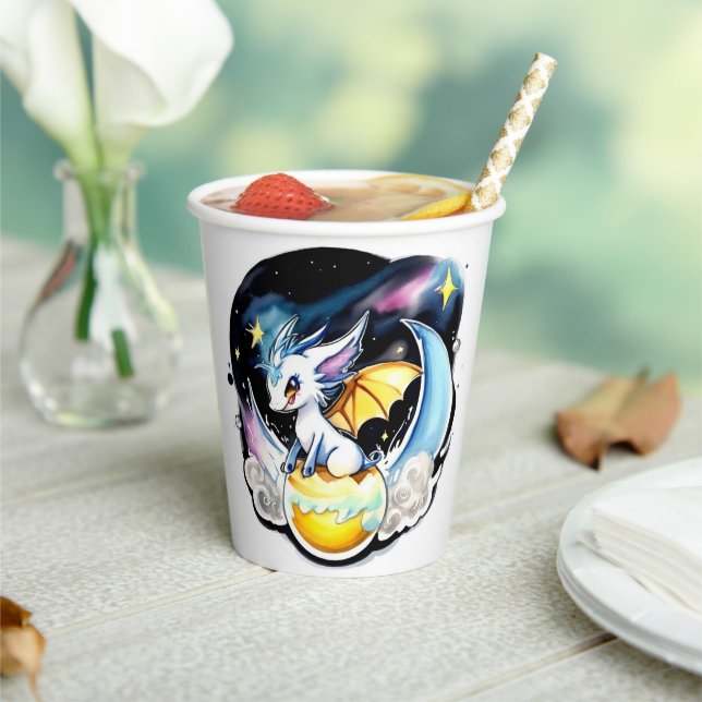 Dragon Birthday Paper Cups (Insitu)