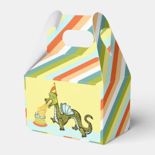 Dragon Birthday Party Favour Box
