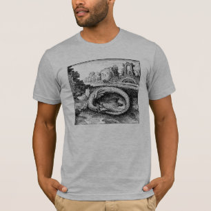 Dragon Biting it's Tail Tee Shirt