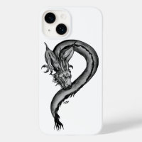 Dragon black and white Design
