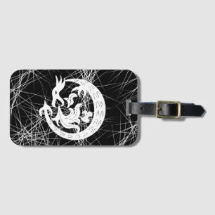 Dragon Blowing Fire Luggage Tag
