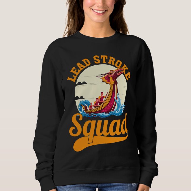 Dragon Boat Chinese Paddle Racing Sweatshirt (Front)