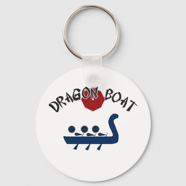 Dragon Boat Key Chain (Front)