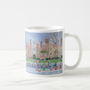 Dragon boat racing at Hampton Court 1993 Coffee Mug