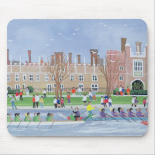 Dragon boat racing at Hampton Court 1993 Mouse Pad