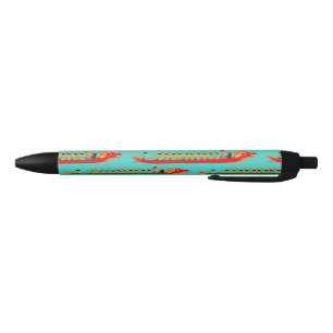 Dragon Boat Racing Black Ink Pen