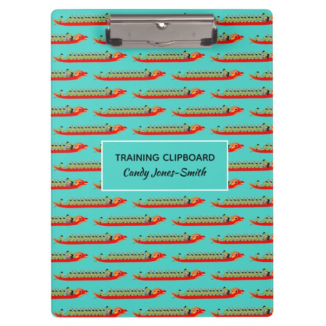 Dragon Boat Racing Clipboard (Front)