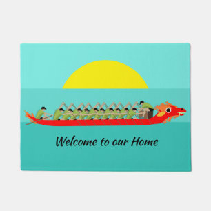 Dragon Boat Racing Doormat