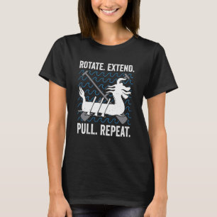 Dragon Boat Racing For Dragon Boat Paddler Drummer T-Shirt