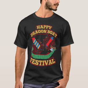 Dragon Boat Racing For Dragon Boat Paddler Drummer T-Shirt