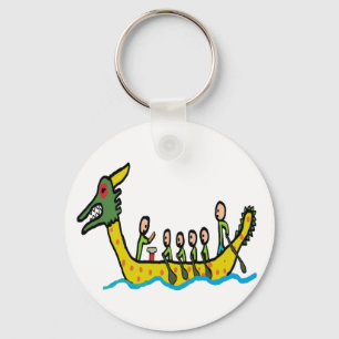 Dragon Boat Racing Key Ring