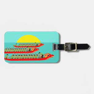 Dragon Boat Racing Luggage Tag