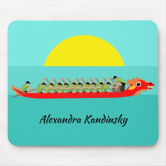 Dragon Boat Racing Mouse Pad (Front)