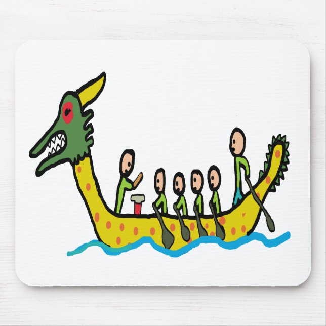 Dragon Boat Racing Mouse Pad (Front)