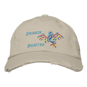 Dragon  Boating, sun dragon sports, Embroidered Hat