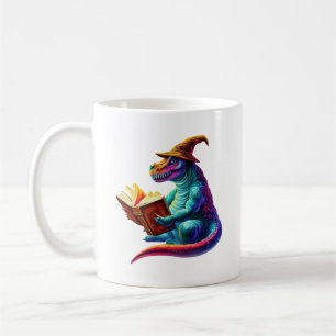 Dragon Bookworm - Cute Fantasy Reading Lover Desig Coffee Mug