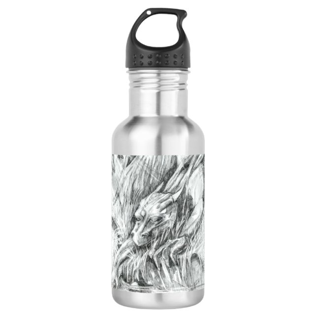 Dragon by the water 710 ml water bottle (Front)