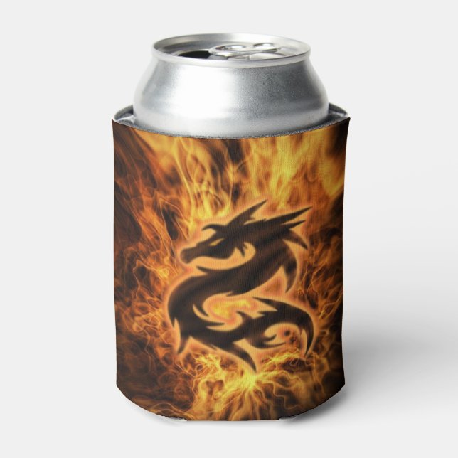 Dragon Can Cooler Bottle Stocking Stuffer Gift (Can Front)