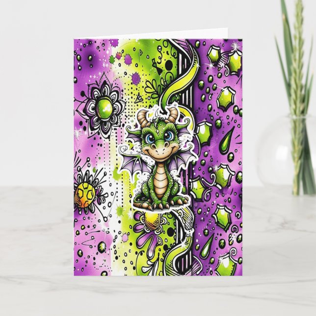 Dragon card (Front)
