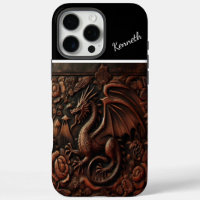 Dragon Carved On Mountaintop