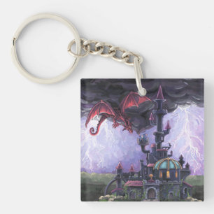 Dragon Castle Key Ring