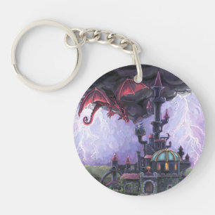 Dragon Castle Key Ring