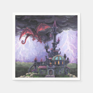 Dragon Castle Napkin