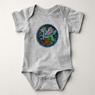 Dragon celtique baby bodysuit