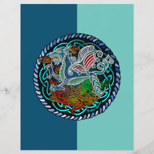 Dragon celtique flyer