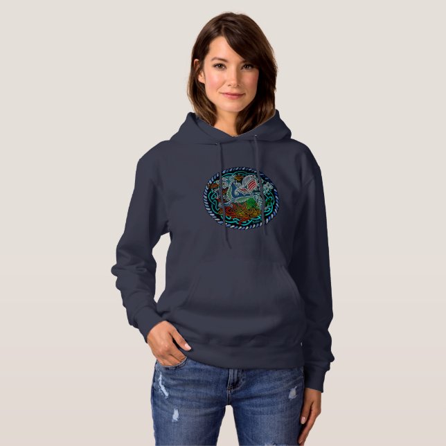 Dragon celtique hoodie (Front Full)