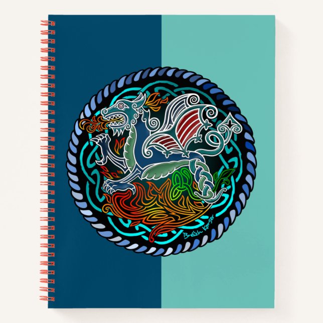 Dragon celtique notebook (Front)