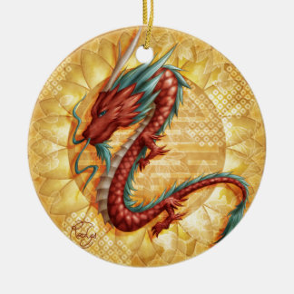 Dragon Ceramic Ornament