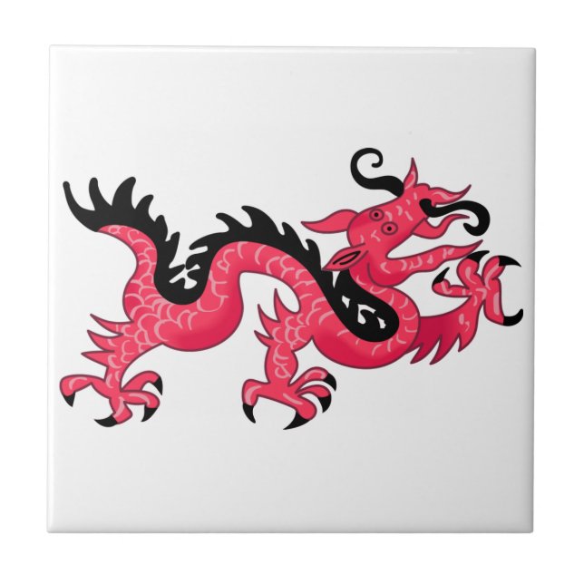 Dragon Ceramic Tile (Front)