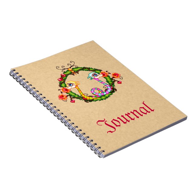 Dragon Charm Notebook (Right Side)