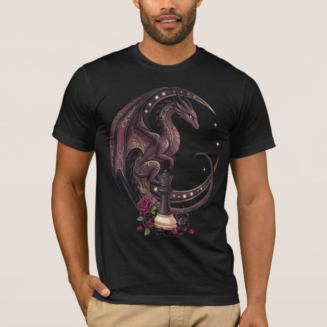 Dragon Chess Checkmate  T-Shirt (Front)