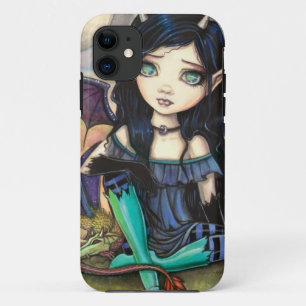 Dragon Child Cuge Big-Eye Fairy and Dragon iPhone 11 Case