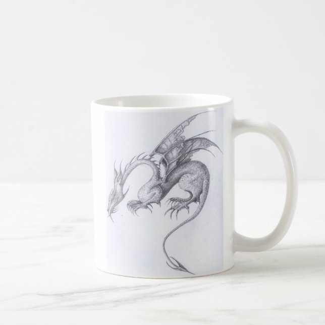 dragon coffee mug (Right)