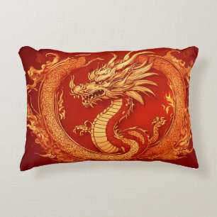 "Dragon Comfort: Unleash Your Dreams with Dragan P Decorative Cushion