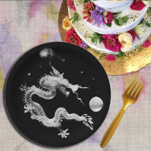 Dragon - Crystal Dragon Lore, Birth of Dragon Paper Plate