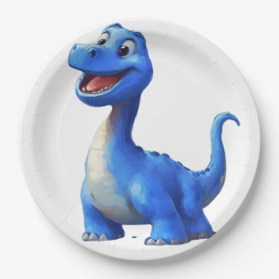 Dragon Dasign Paper Plate
