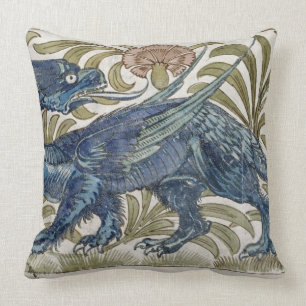 'Dragon' design for a tile (w/c on paper) Cushion