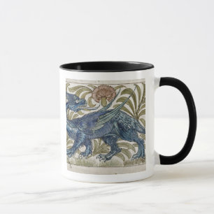 'Dragon' design for a tile (w/c on paper) Mug