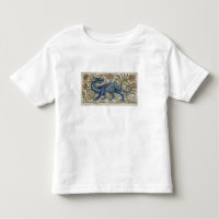 'Dragon' design for a tile (w/c on paper)