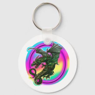 Dragon design key ring