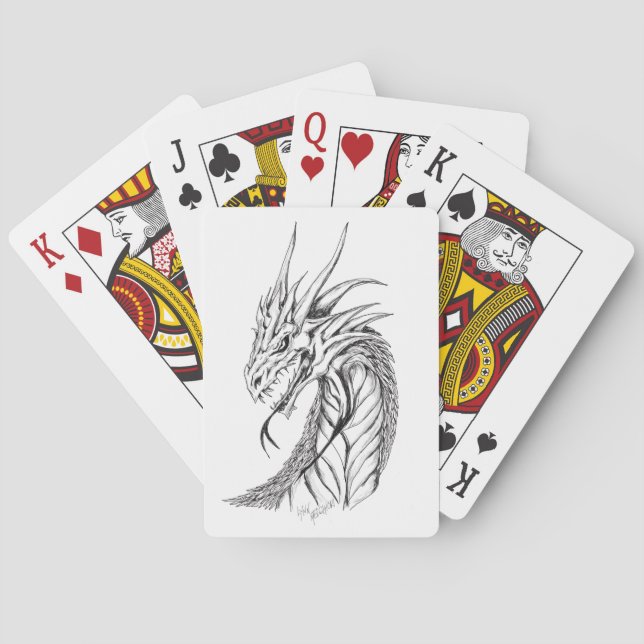Dragon Design Playing Cards (Back)