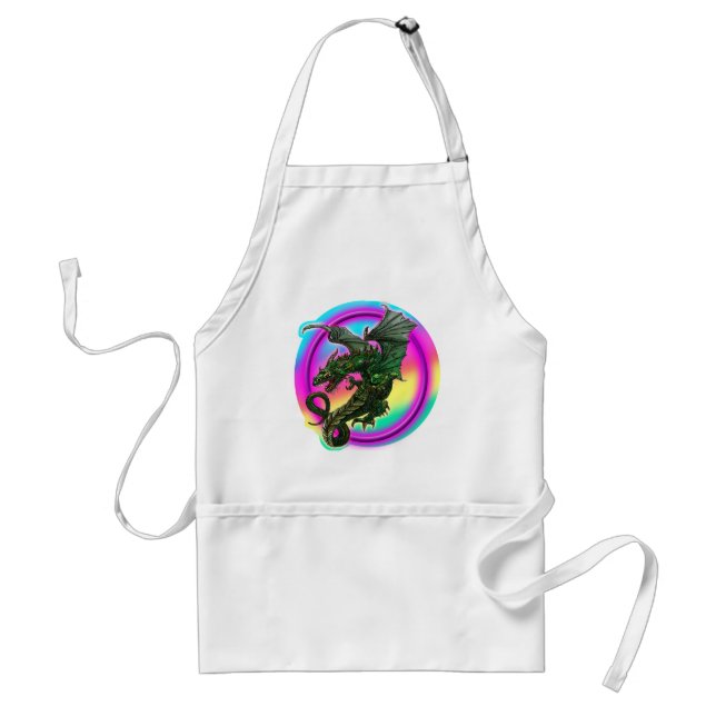 Dragon design standard apron (Front)