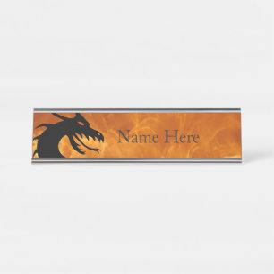 Dragon Desk Name Plate