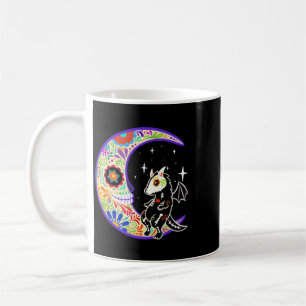 Dragon Dia De Los Muertos Skeleton Sugar Skull Coffee Mug