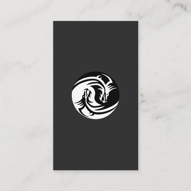 Dragon_Drag & Drop  Elegant Matte Enclosure Cards (Front)
